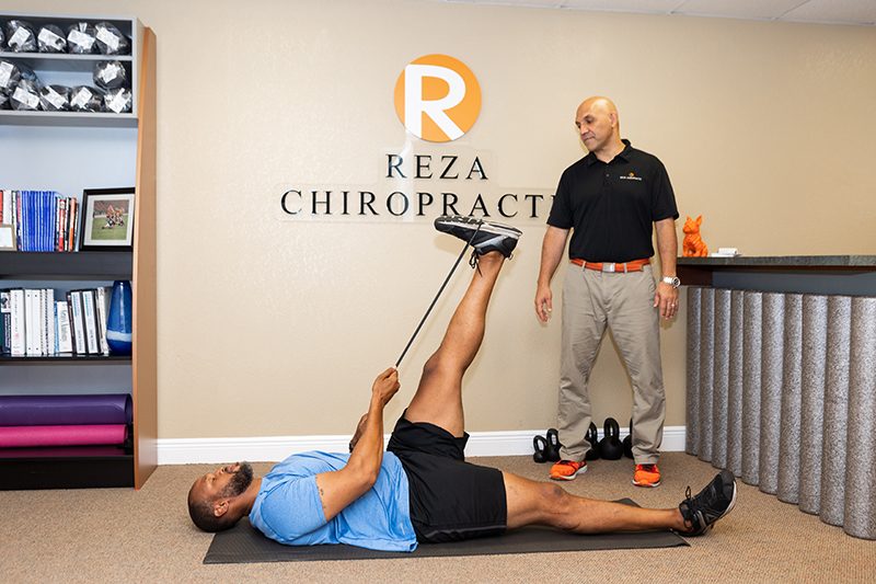 Corrective exercises at Reza Chiropractic